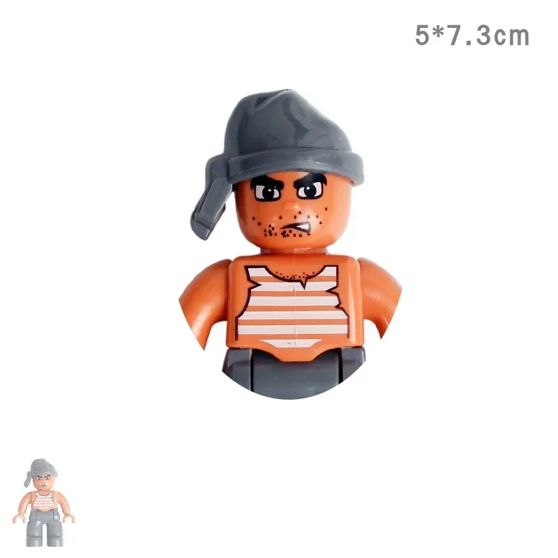 Big blocks Big Size Sea Adventure Ship Series with Pirates
