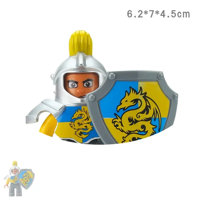 Big blocks Big Size Sea Adventure Ship Series with Pirates