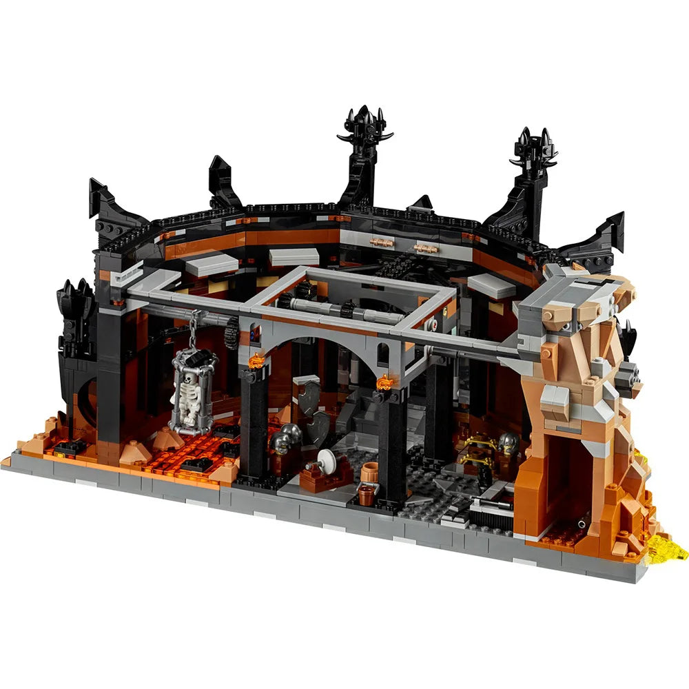 MOC Lord of Ring Black Tower Dark Model Building Blocks Kit Bricks
