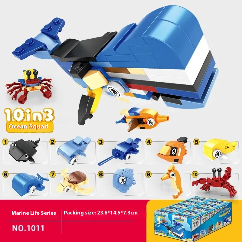 10 in 1 Creator MIni Bricks Animals