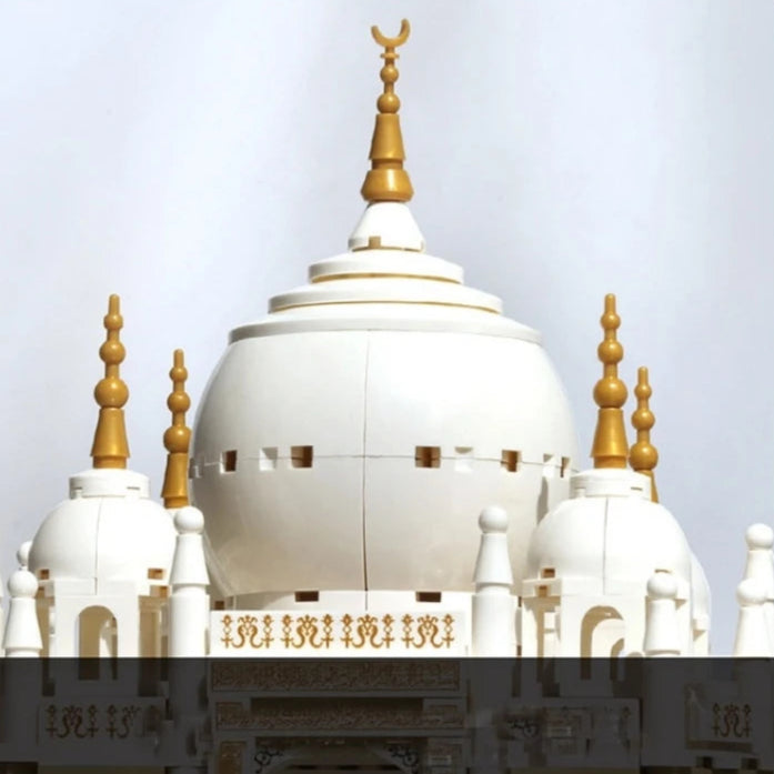 1113PCS World Wonder MOC Brick Taj Mahal-Agra India Building Bricks
