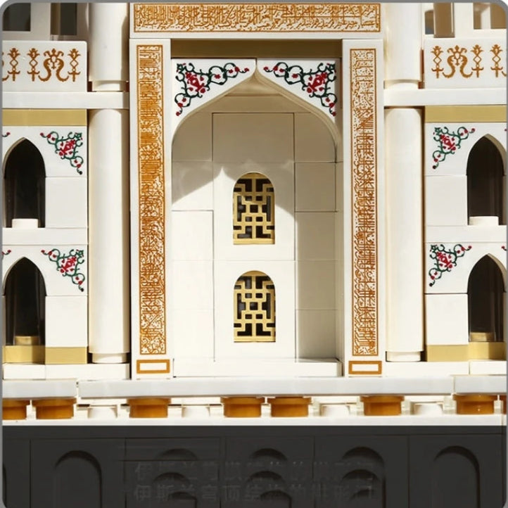 1113PCS World Wonder MOC Brick Taj Mahal-Agra India Building Bricks