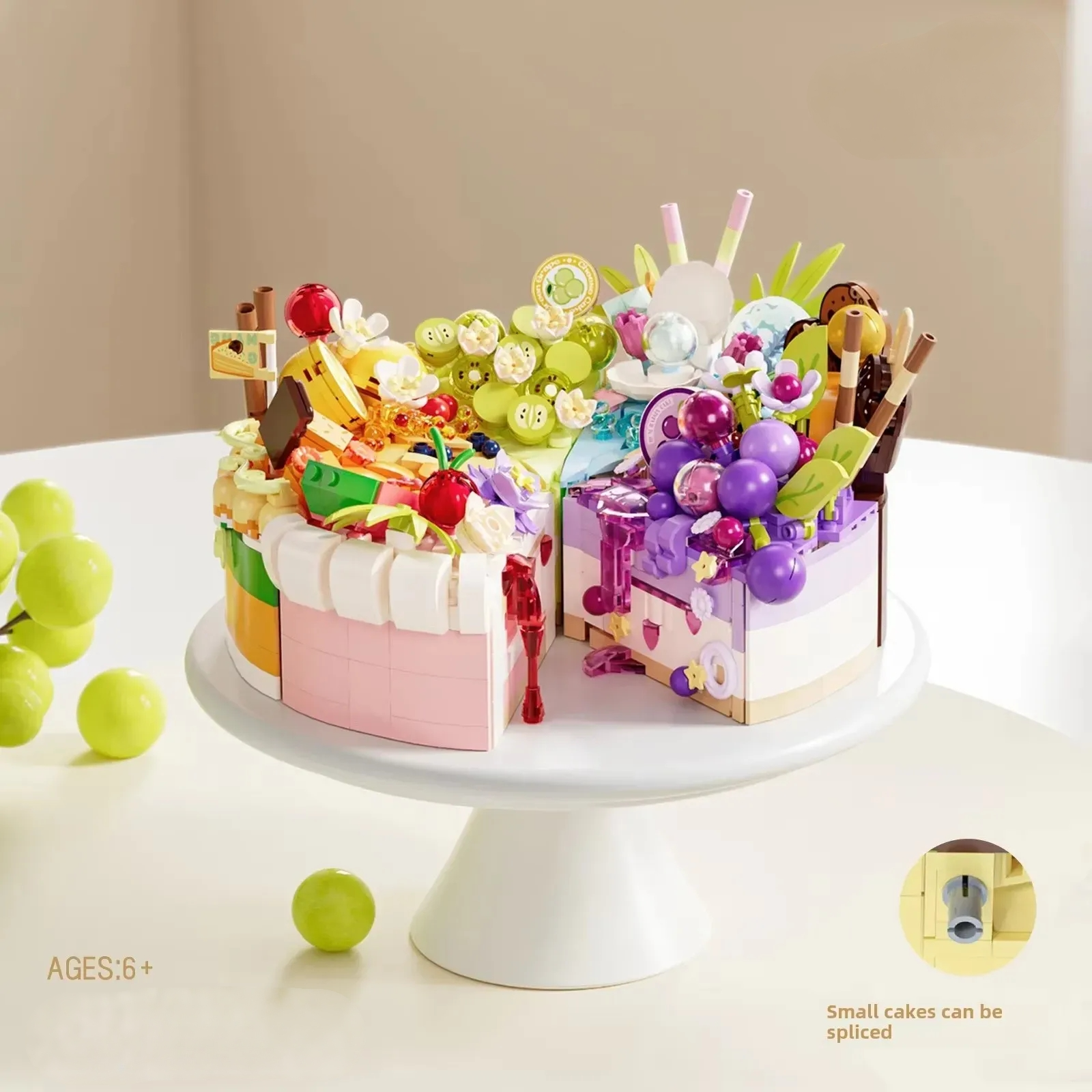 DIY Bricks Delicious Dessert Cake Bricks
