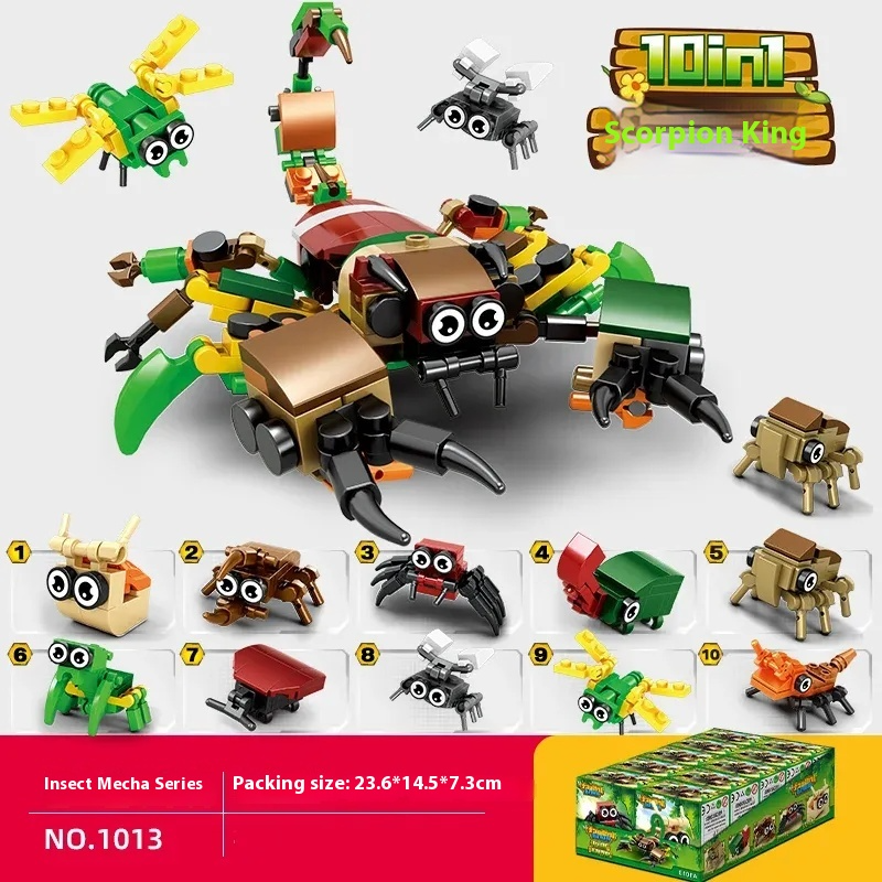 10 in 1 Creator MIni Bricks Animals