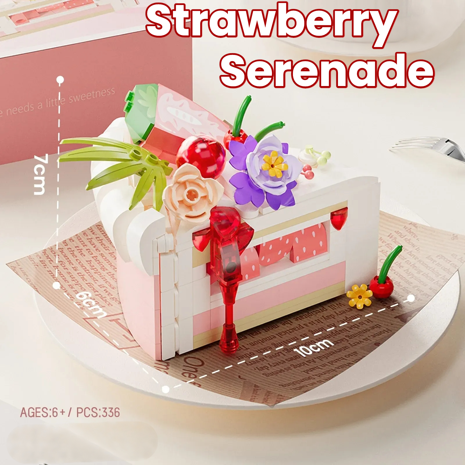 DIY Bricks Delicious Dessert Cake Bricks