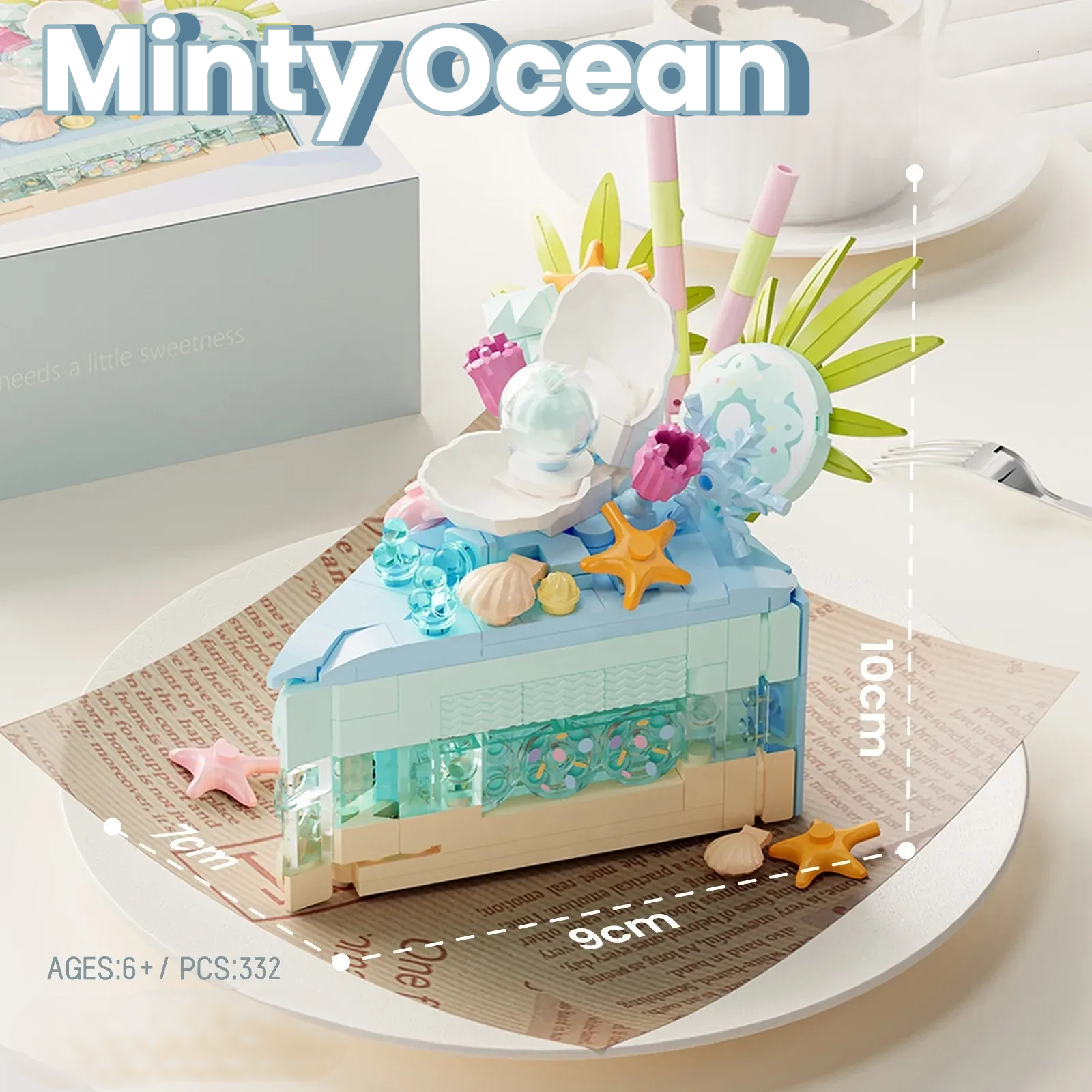 DIY Bricks Delicious Dessert Cake Bricks