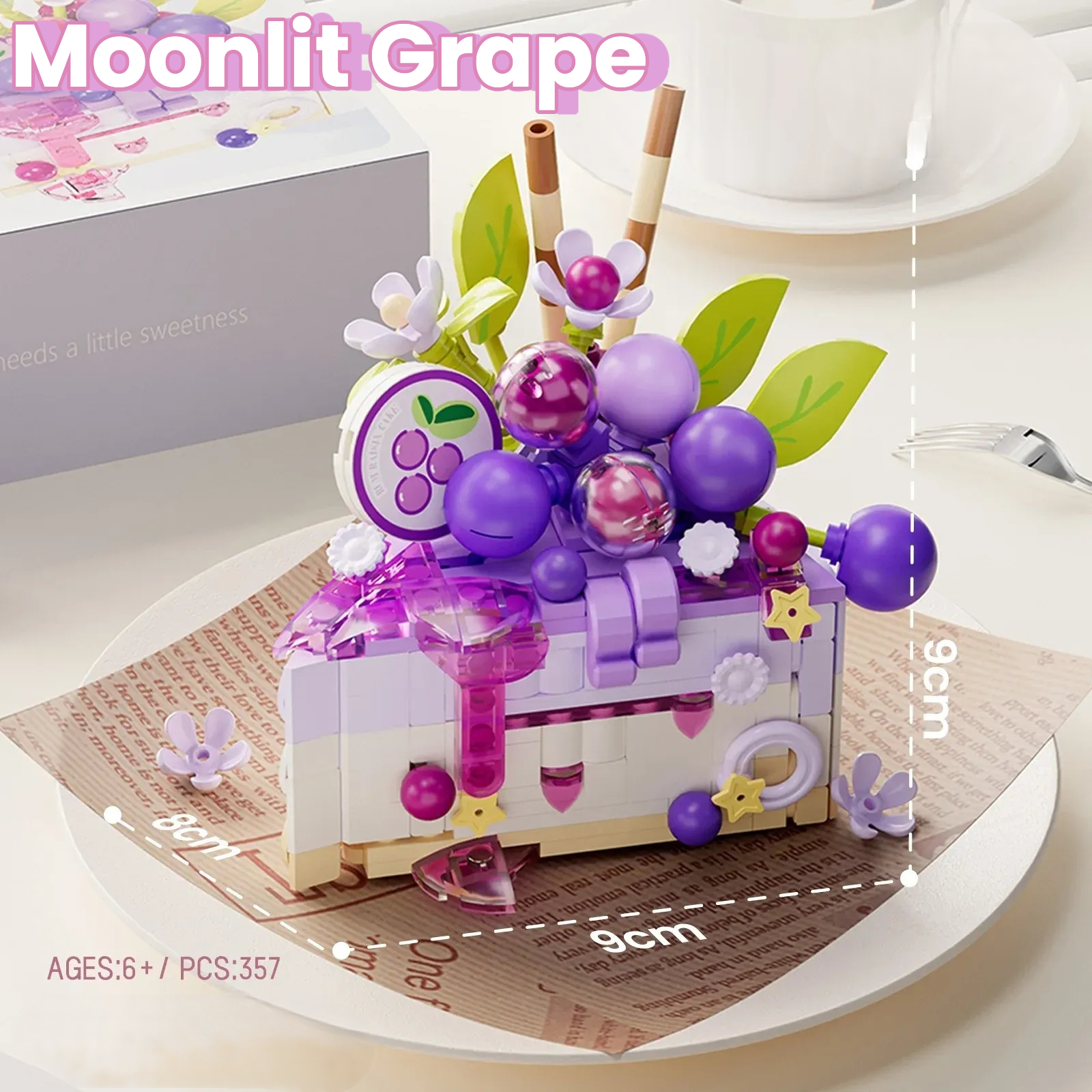 DIY Bricks Delicious Dessert Cake Bricks