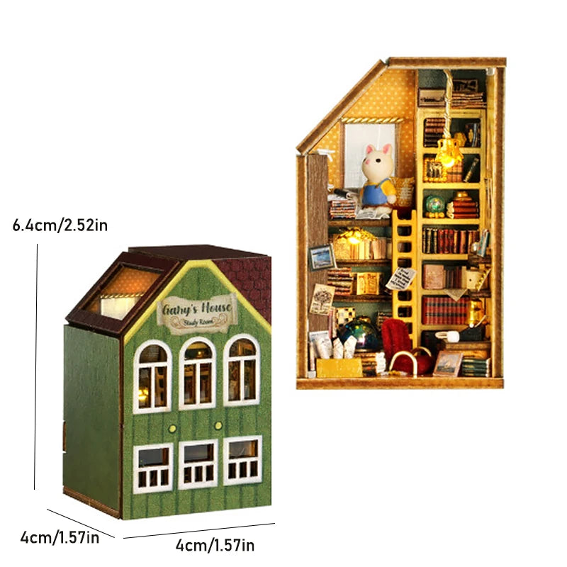 6 Cozy Miniature 3D Puzzle England Woodhouse Doll House