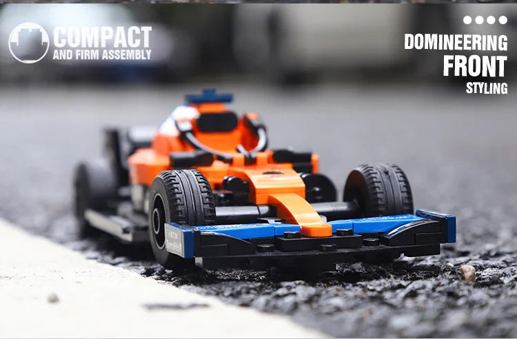2025 Formula 1 Racing City Speed Champion F1 Building Blocks Vehicle
