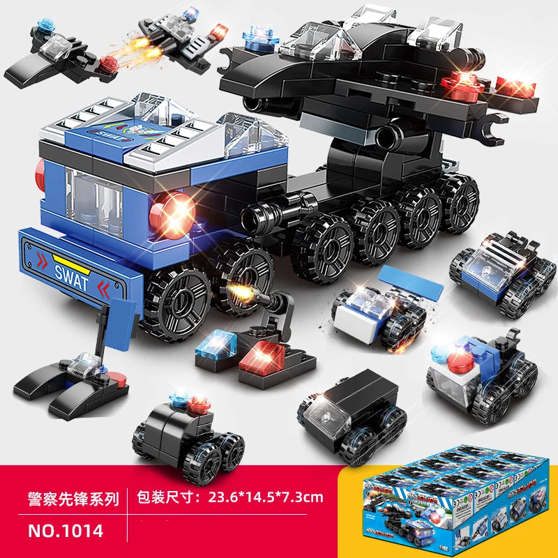 10 in 1 Creator MIni Bricks Trucks