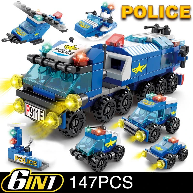 150PCS 6in1 Military Force and Army