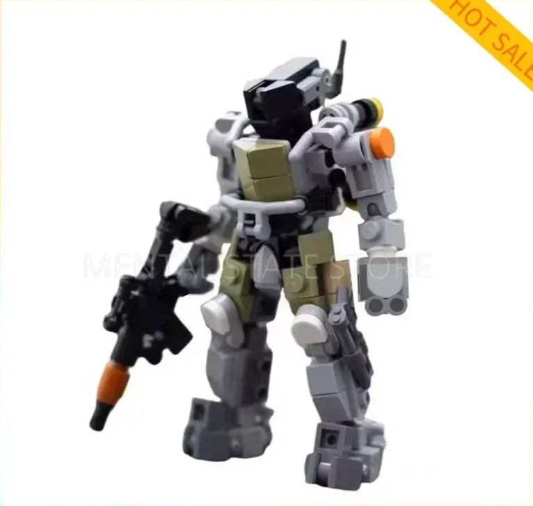 164PCS Customized Creative Mech Robot Model Building