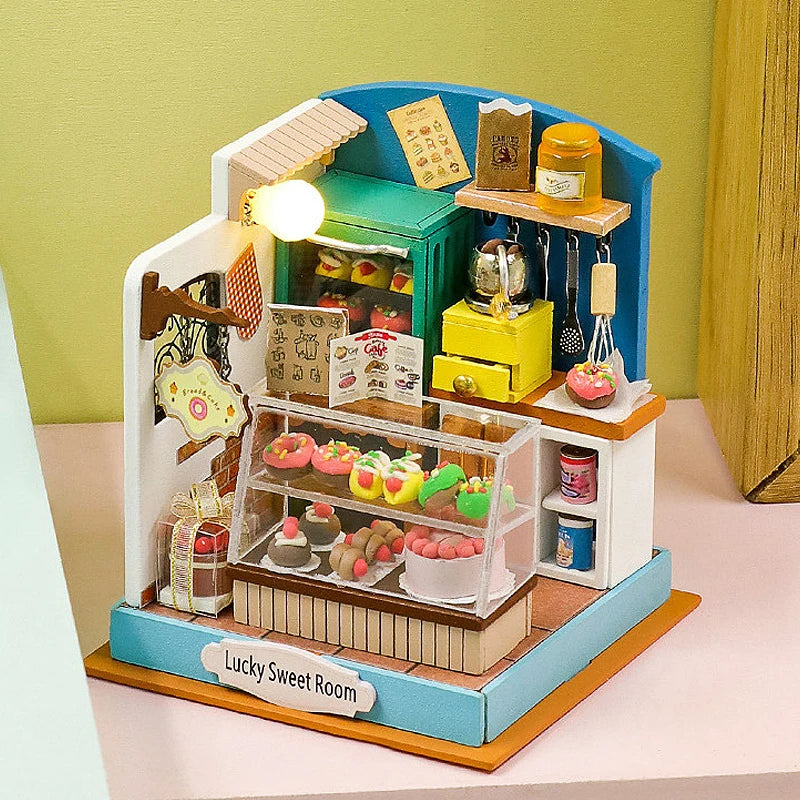 DIY Teddy Bear Doll Houses with Furniture without Dust Dover