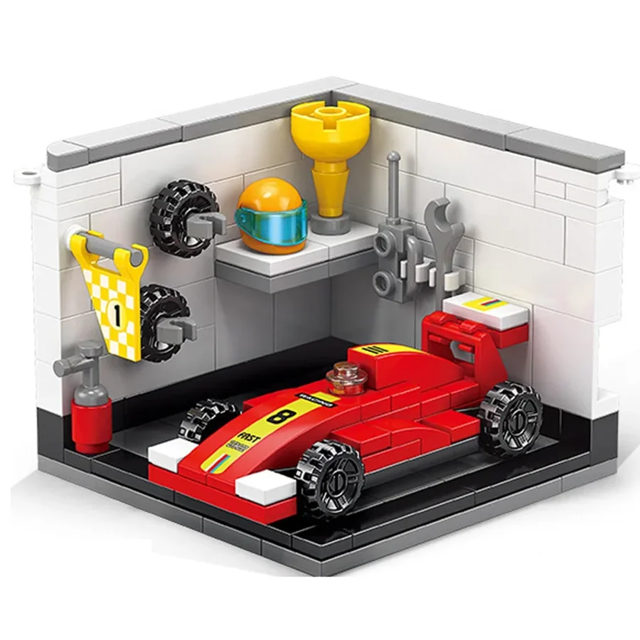 120PCS DIY Dreams Job Mini-bricks Doctor Painter Musician Scientist Pastry Chef Cameraman Astronaut