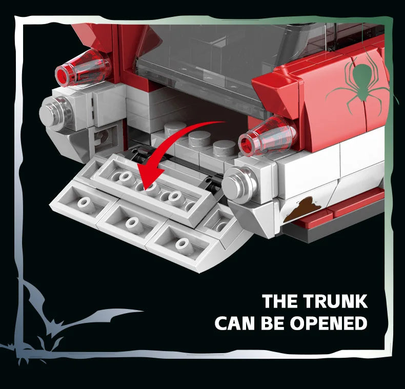 562PCS Ghostbuster Technical Car Model