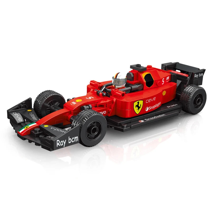 2025 Formula 1 Racing City Speed Champion F1 Building Blocks Vehicle