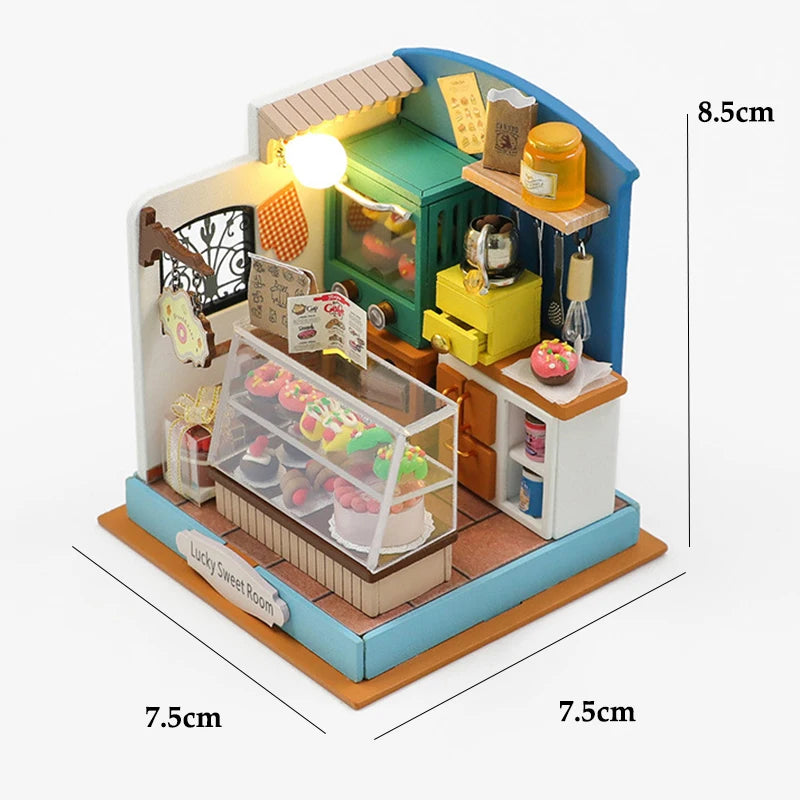 DIY Teddy Bear Doll Houses with Furniture without Dust Dover