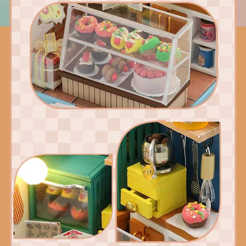 DIY Teddy Bear Doll Houses with Furniture without Dust Dover