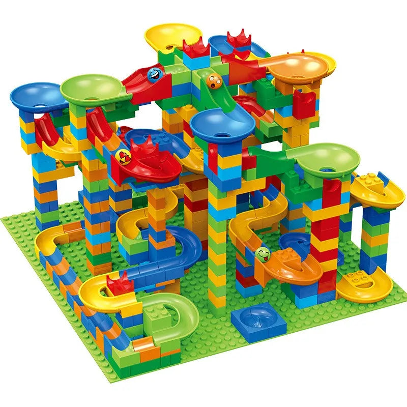504PCS Marble Race and Maze Ball Track for Children 6+