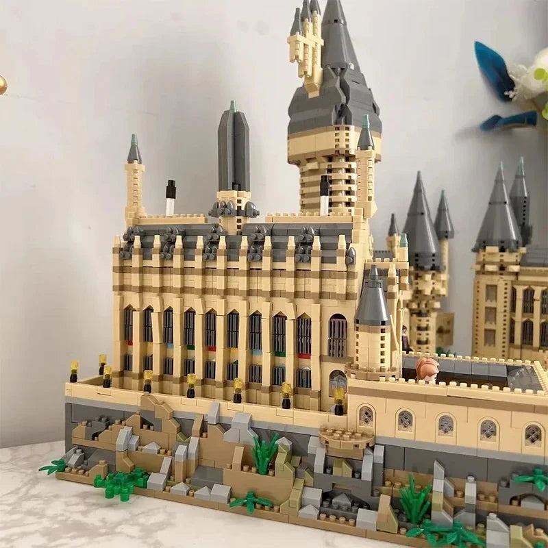 6369PCS Micro-Bricks Harry Porter Medieval Magic Castle Series School