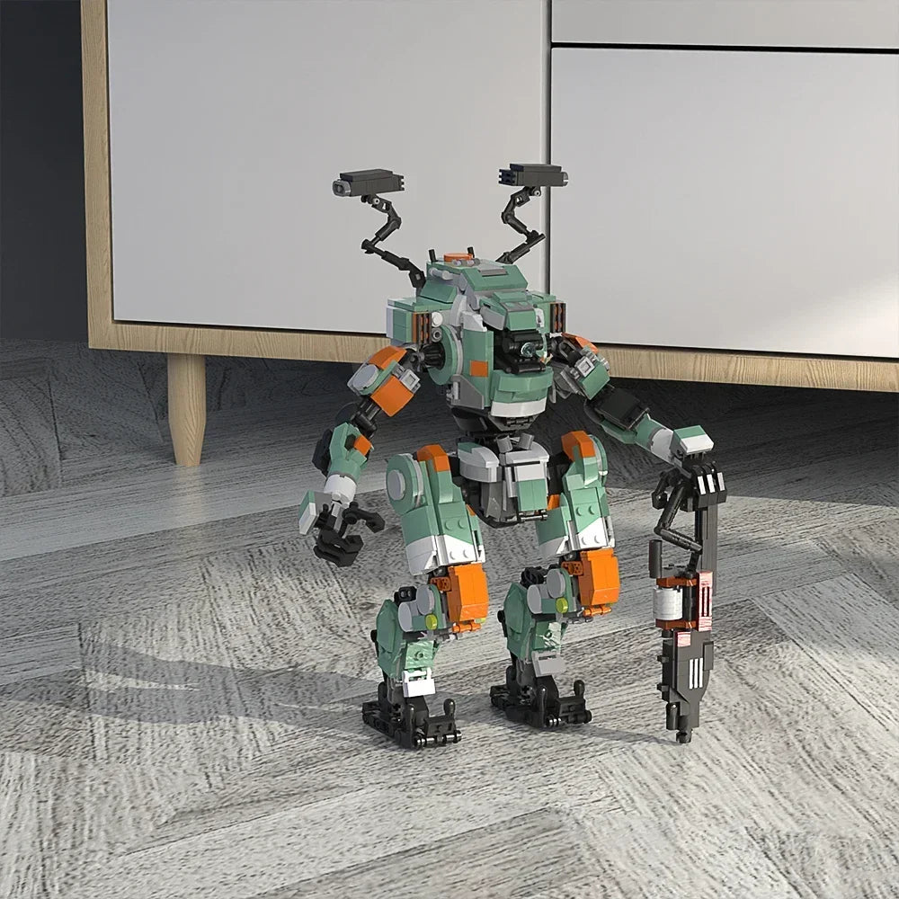 530PCS Titanfalls BT-7274 Vanguard Mecha Building Blocks