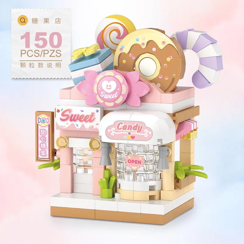 100 PCS Magical Shop Mini Blocks