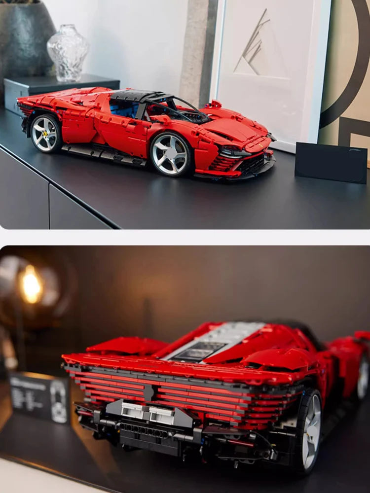 3778PCS Technical Daytona SP3 Supercar Model Building Blocks