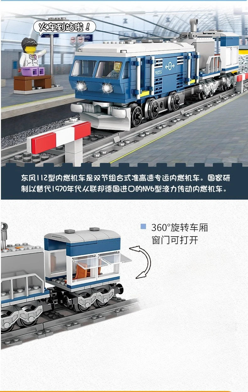 Train Toy with Motor and Tract Set