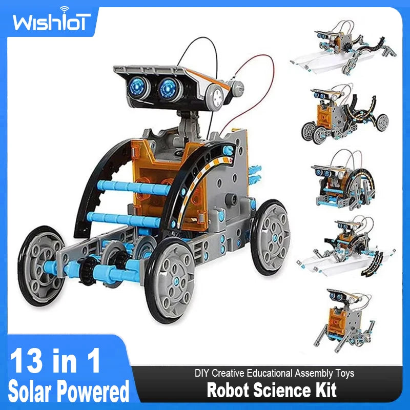 13 in 1 Solar Powered Robot Science Brick Set