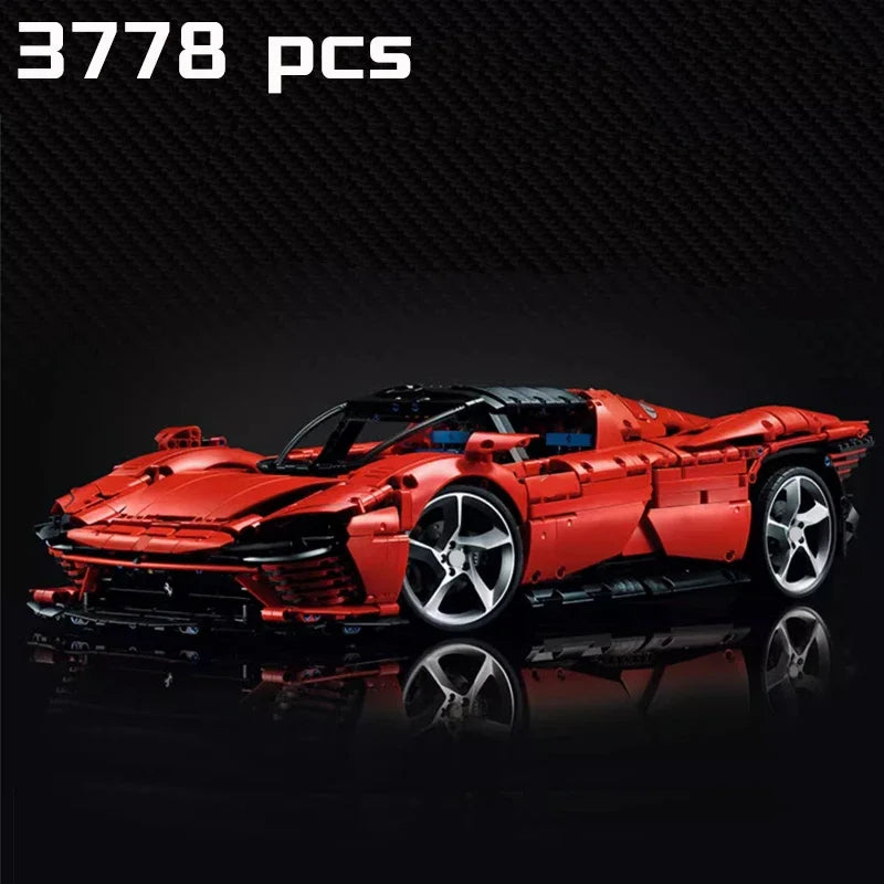 3778PCS Technical Daytona SP3 Supercar Model Building Blocks