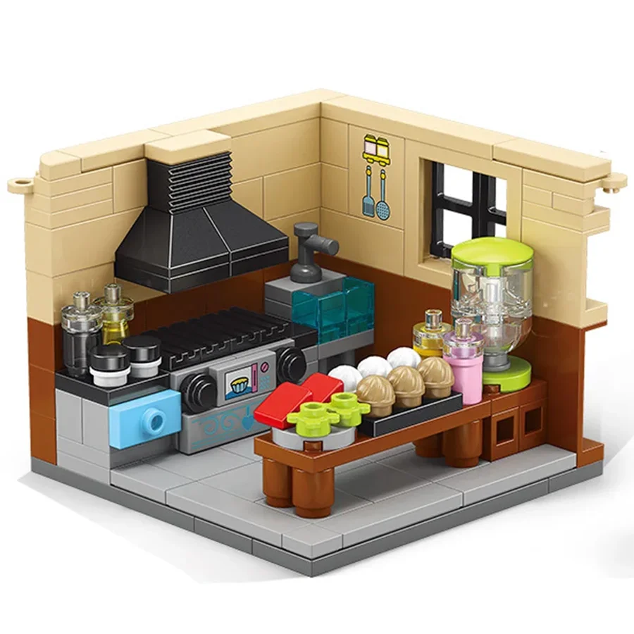 120PCS DIY Dreams Job Mini-bricks Doctor Painter Musician Scientist Pastry Chef Cameraman Astronaut
