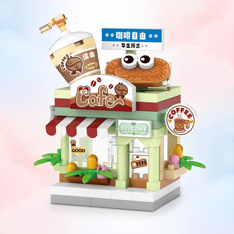 100 PCS Magical Shop Mini Blocks