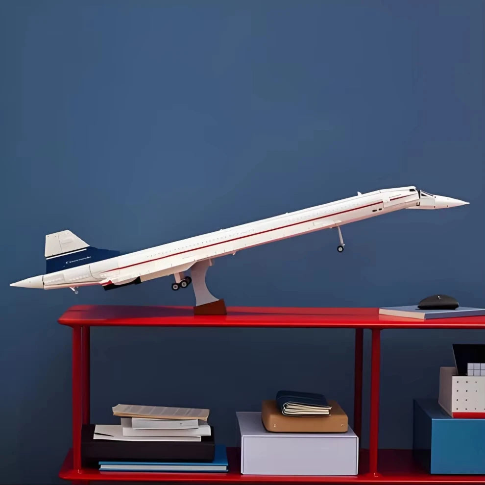 2083PCS  Airbus Concorde Building kit Supersonic Airliner technology Bricks