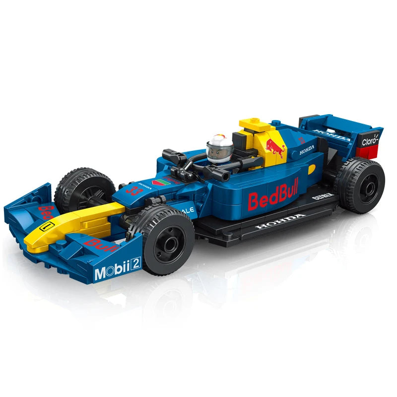 2025 Formula 1 Racing City Speed Champion F1 Building Blocks Vehicle