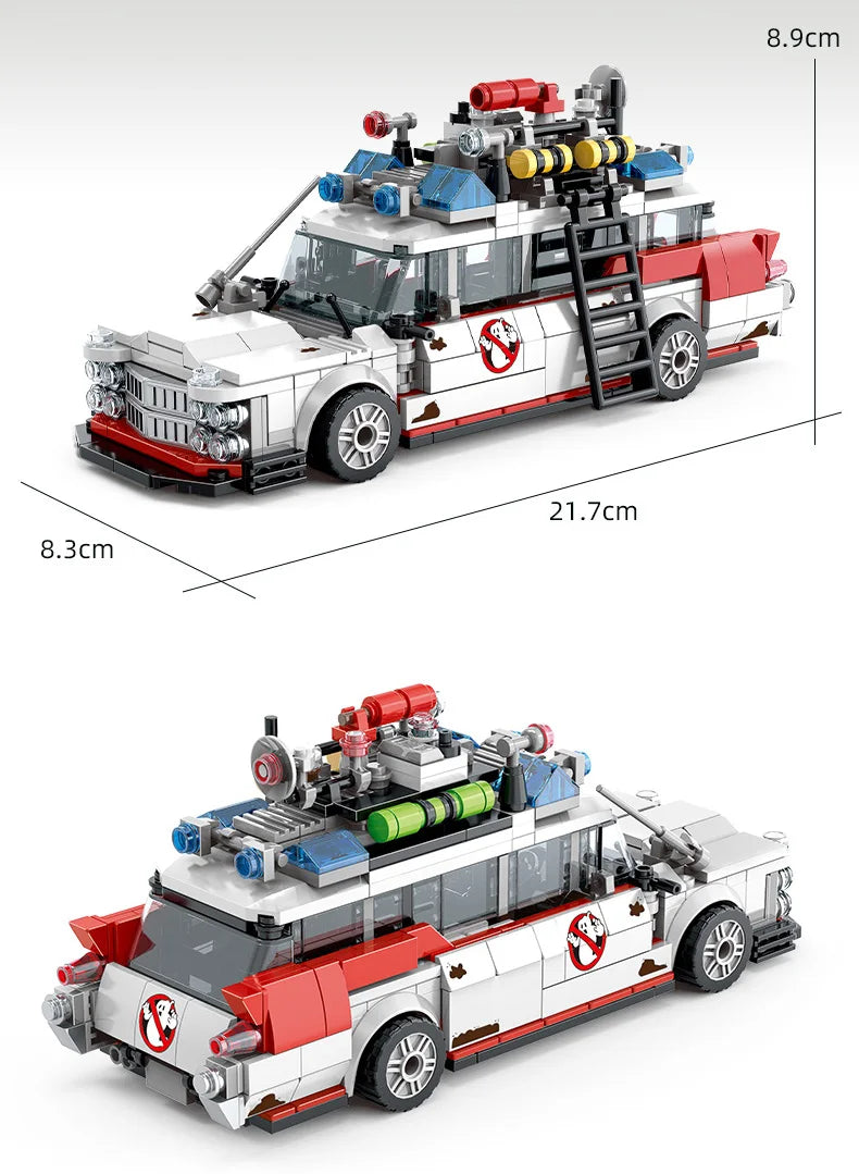 562PCS Ghostbuster Technical Car Model