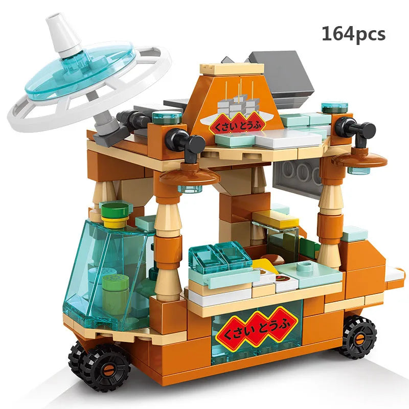 180PCS DIY Mini Food Cart Desk Decoration