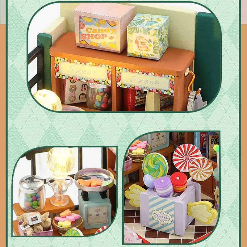 DIY Teddy Bear Doll Houses with Furniture without Dust Dover