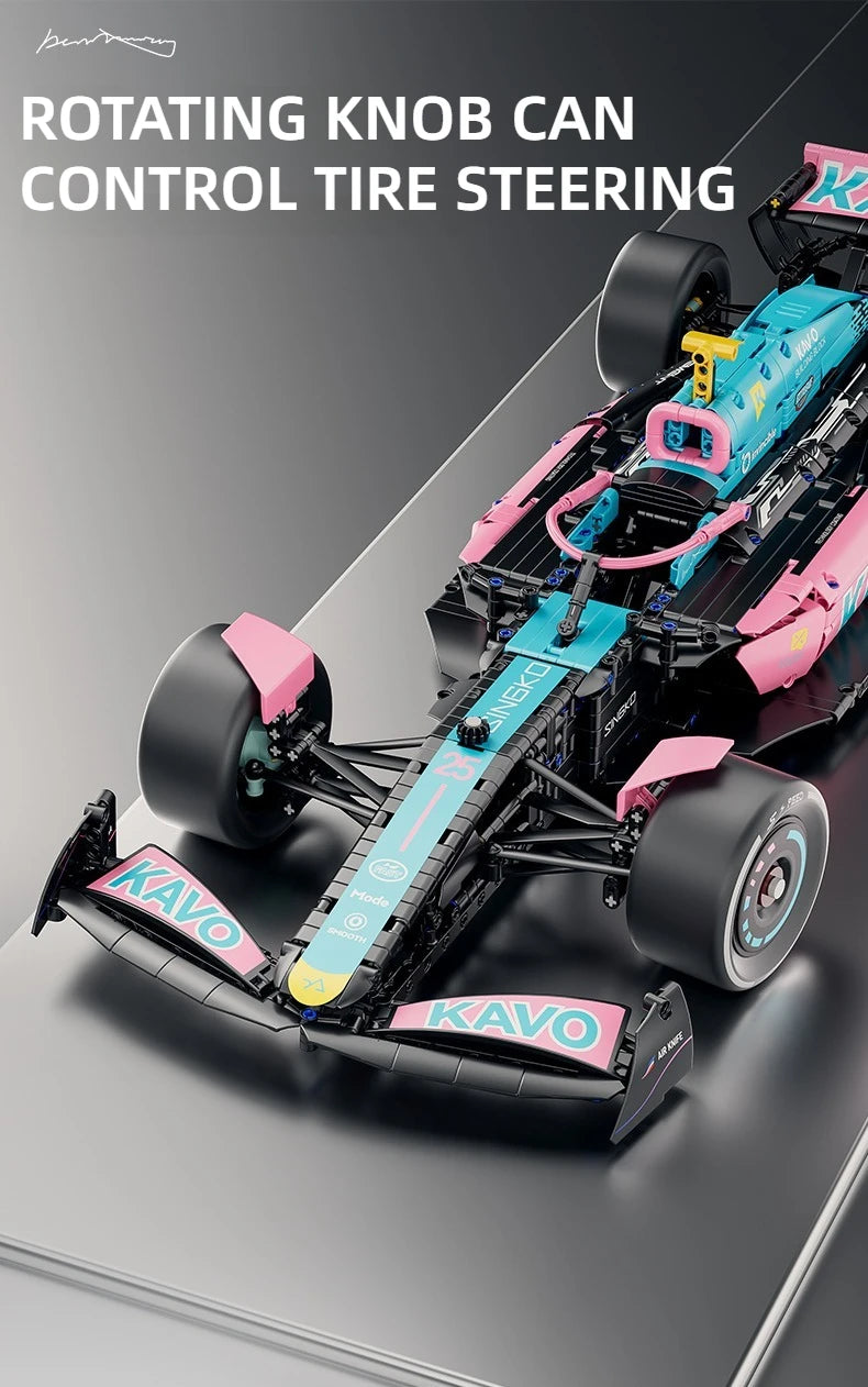 2312 PCS 1:8 Formula 1 Racing Car Building Set