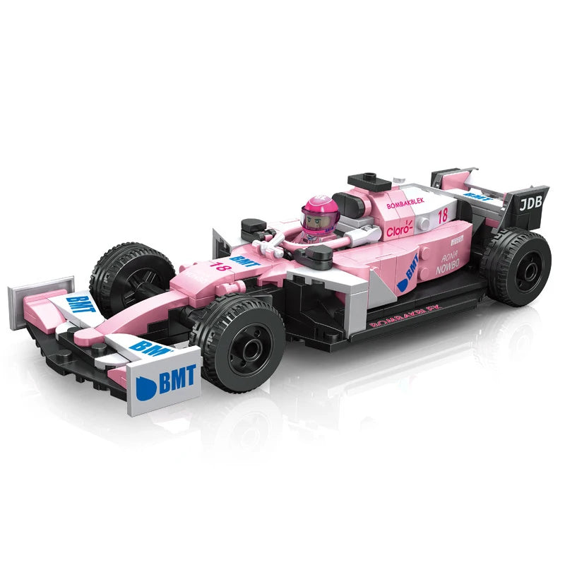 2025 Formula 1 Racing City Speed Champion F1 Building Blocks Vehicle