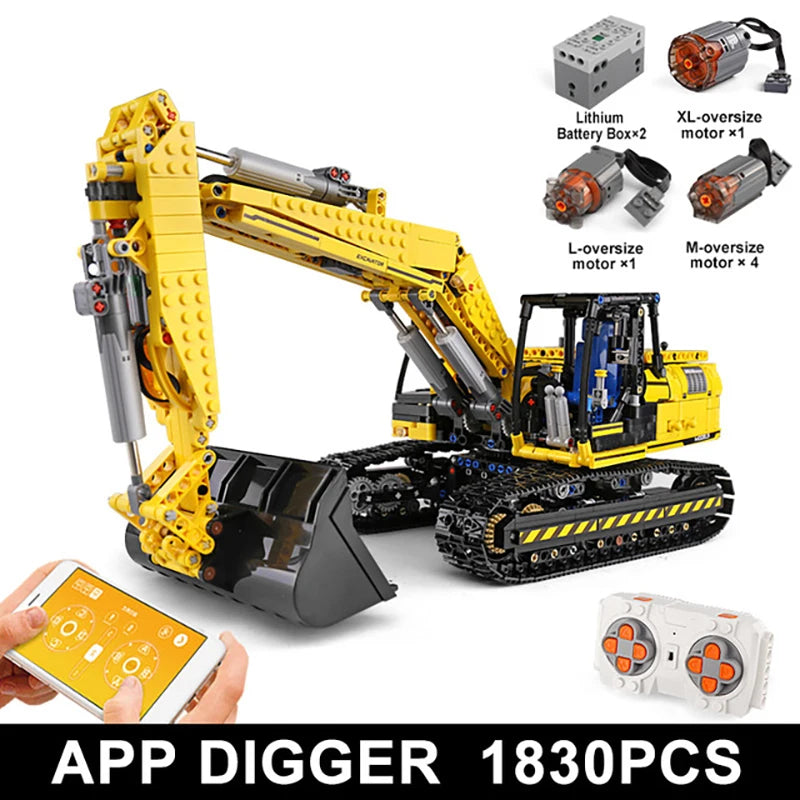 3218PCS Technical Construction Site Engineering Crane Trucks with Remote Control