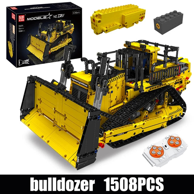 1508 PCS Technic Engineering Truck Vehicle with Motor and Remote Control