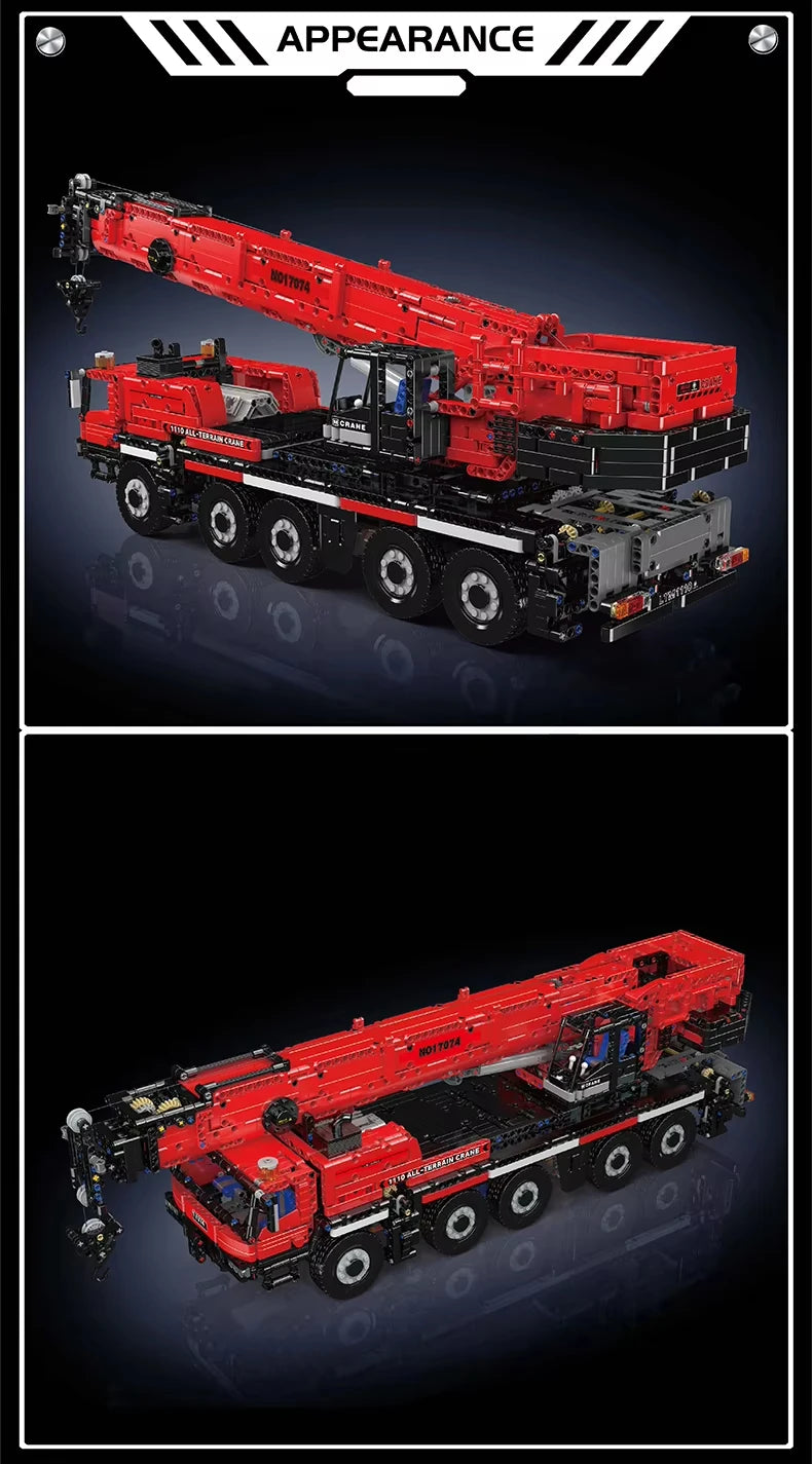 3218PCS Technical Construction Site Engineering Crane Trucks with Remote Control