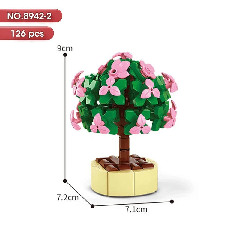100PCS 10cm Mini Flowers Desert Succulent Collection Potted Plants