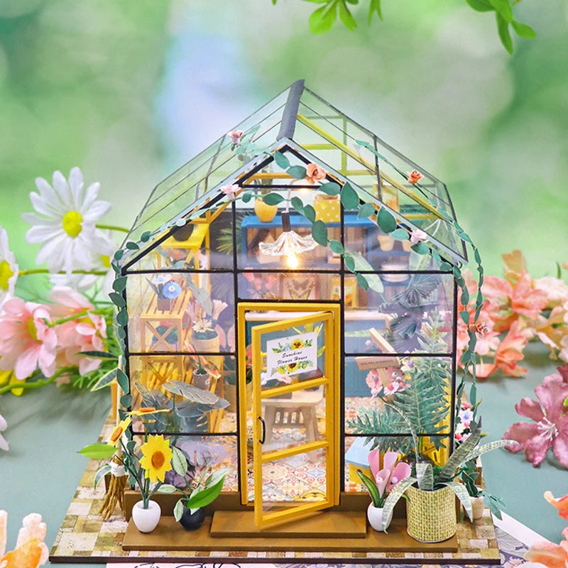 3D Model Flower House Greenhouse Handmade