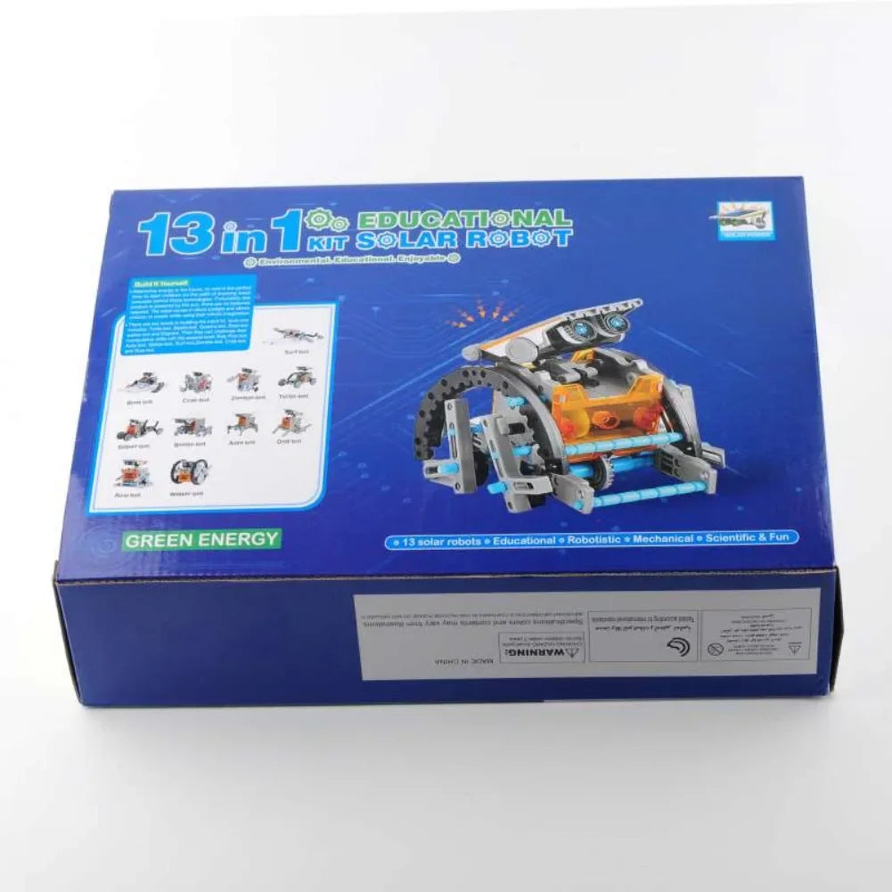 13 in 1 Solar Powered Robot Science Brick Set