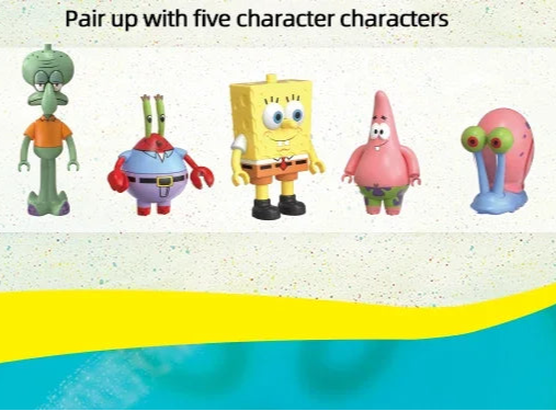 2931PCS SpongeBob Pineapple House Krusty Krab Resurrection Island