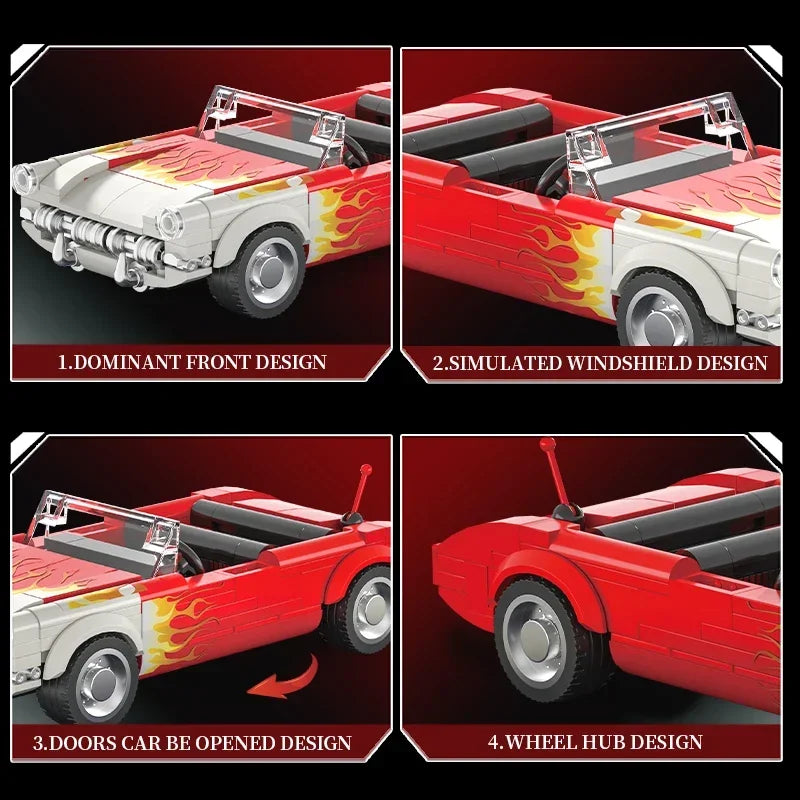 249PCS Vintage Hotwheel Assembly Car