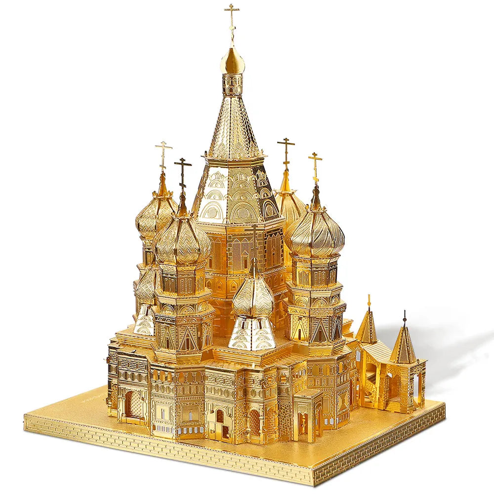 3D Metal Puzzle Saint Basil's Cathedral Model Building