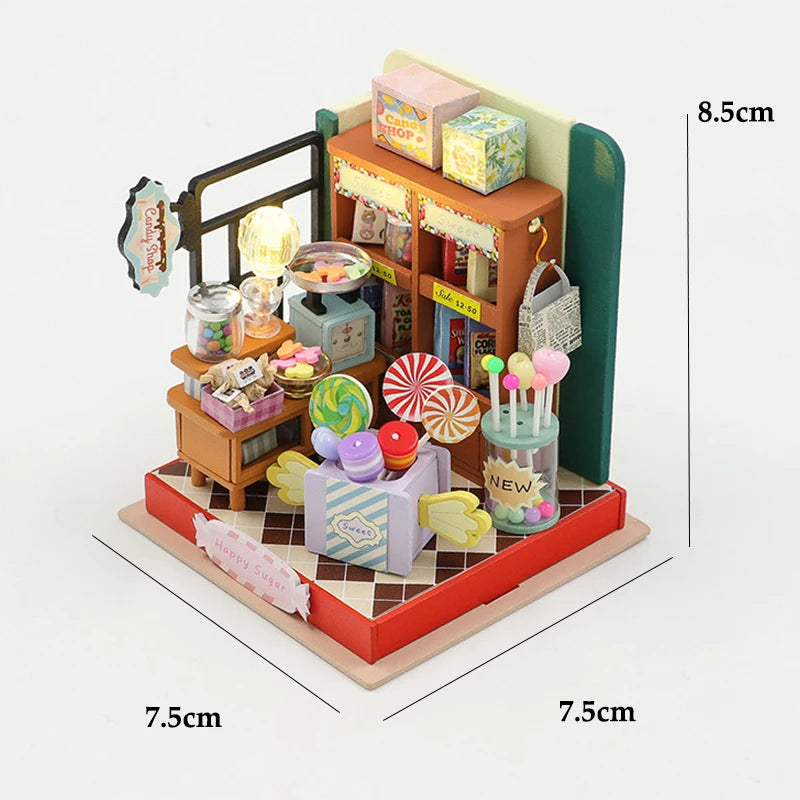 DIY Teddy Bear Doll Houses with Furniture without Dust Dover