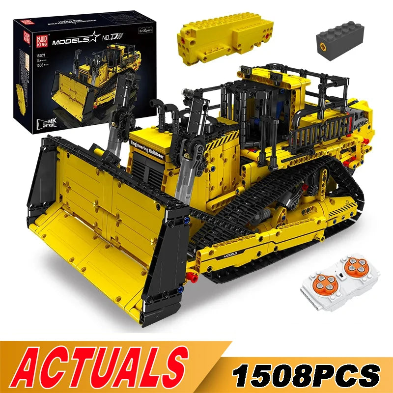 1508 PCS Technic Engineering Truck Vehicle with Motor and Remote Control